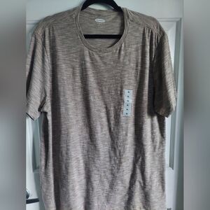 NWT OLD NAVY BEIGE T SHIRT MEN'S XL